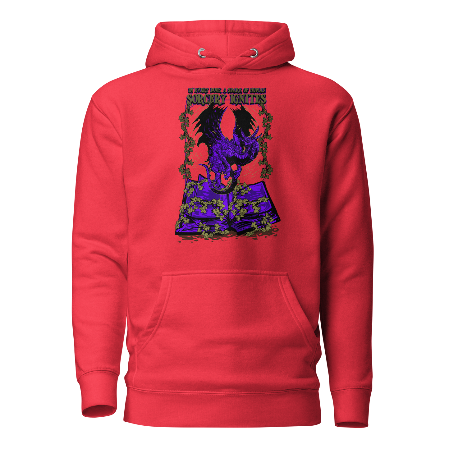 Hoodie with design on the front