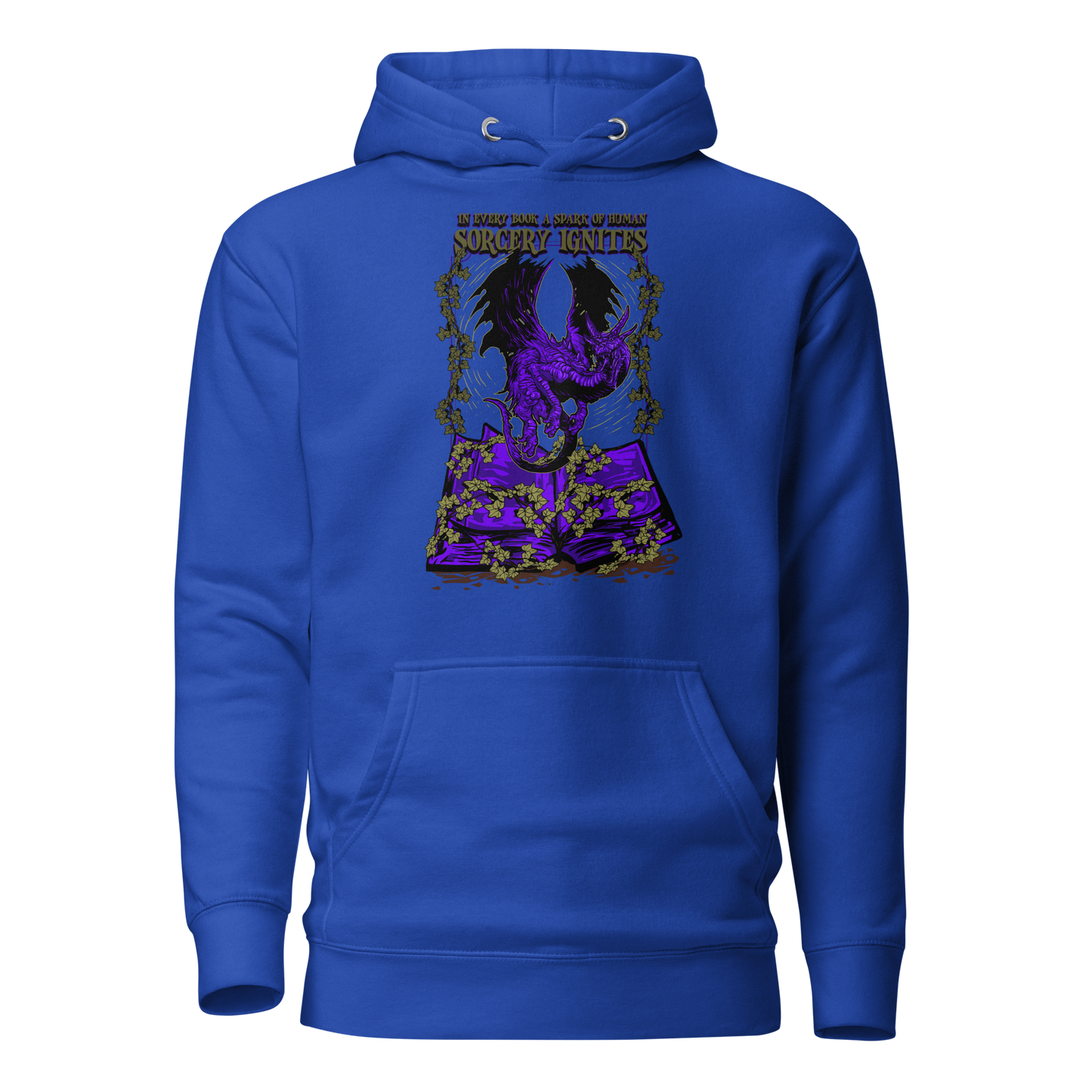 Hoodie with design on the front