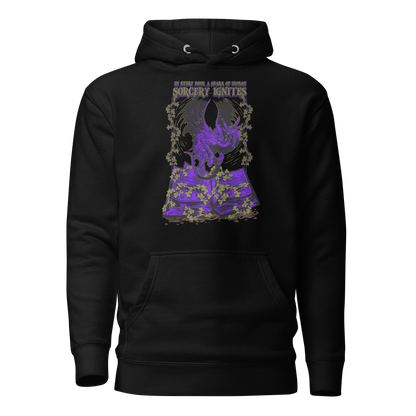 Hoodie with design on the front