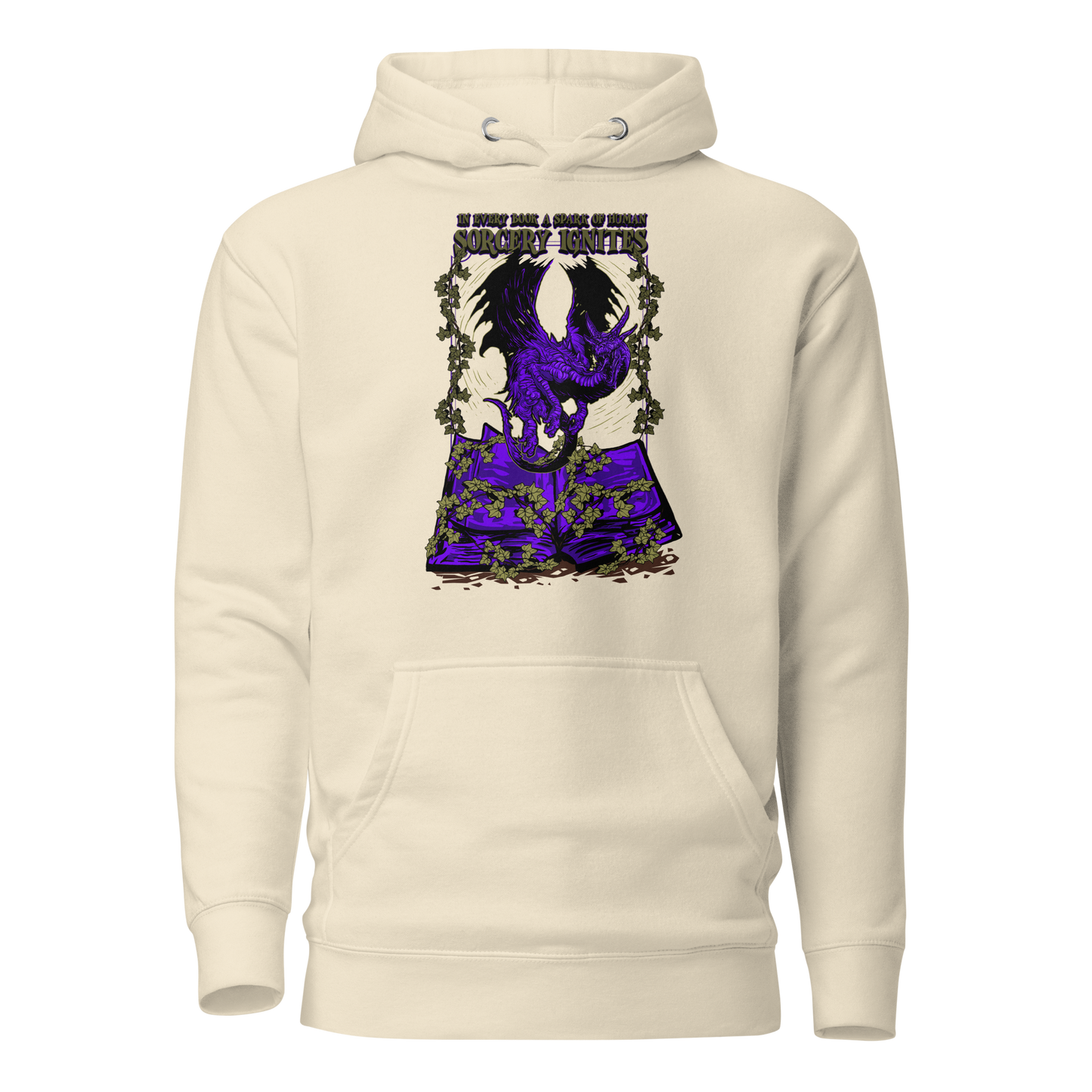 Hoodie with design on the front