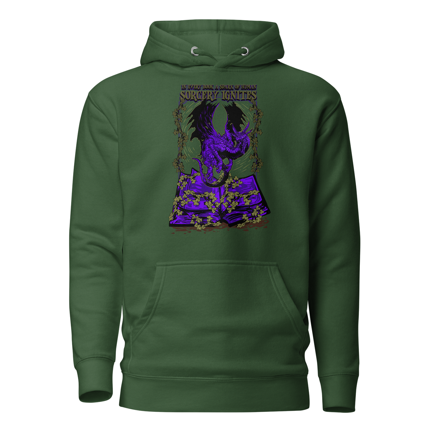 Hoodie with design on the front
