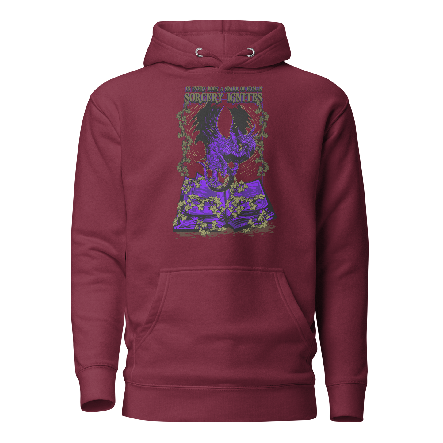 Hoodie with design on the front