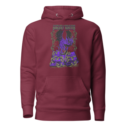 Hoodie with design on the front