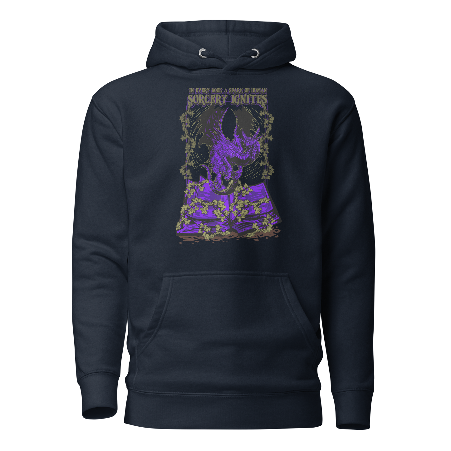 Hoodie with design on the front