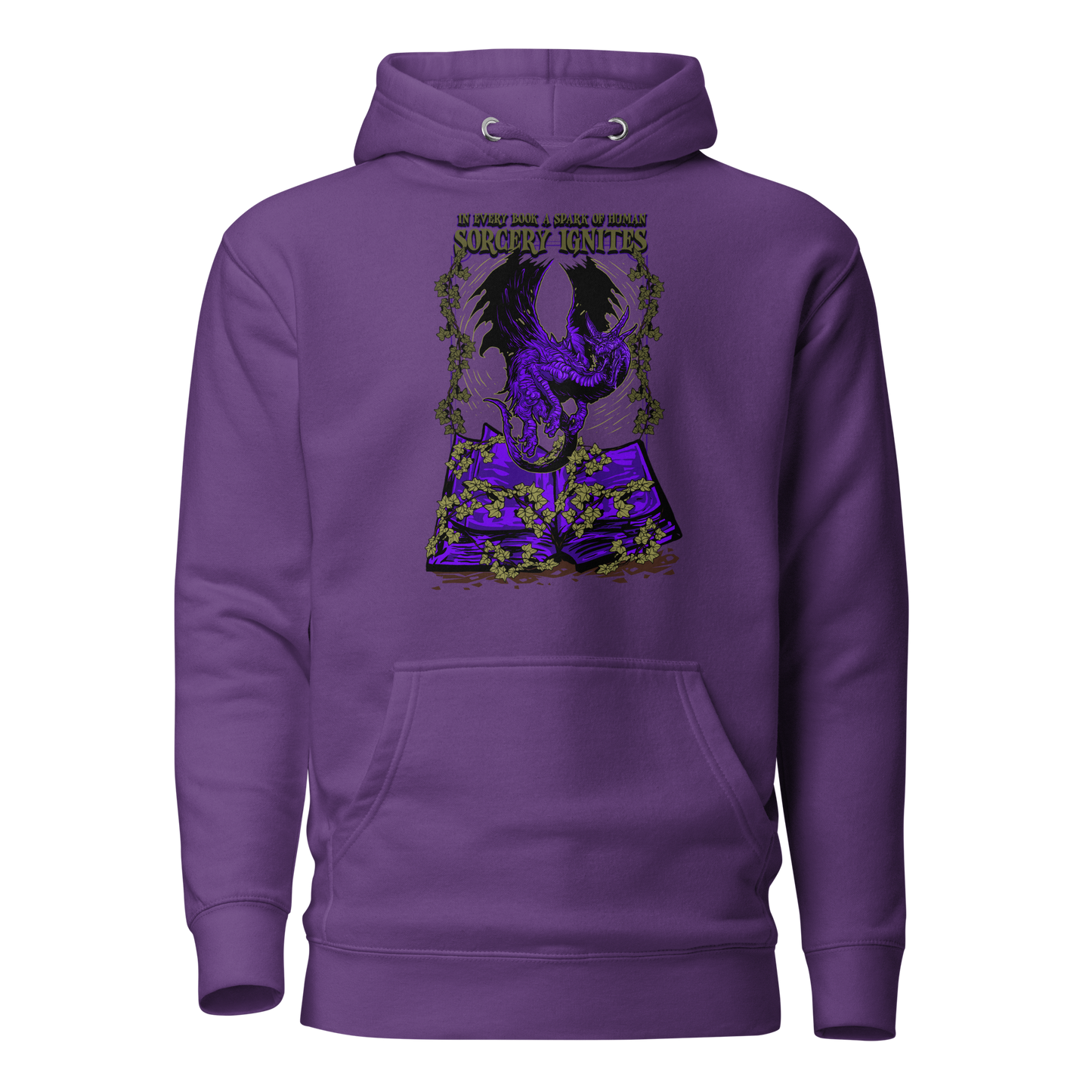 Hoodie with design on the front