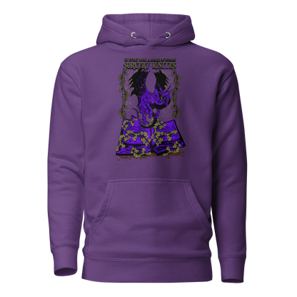 Hoodie with design on the front