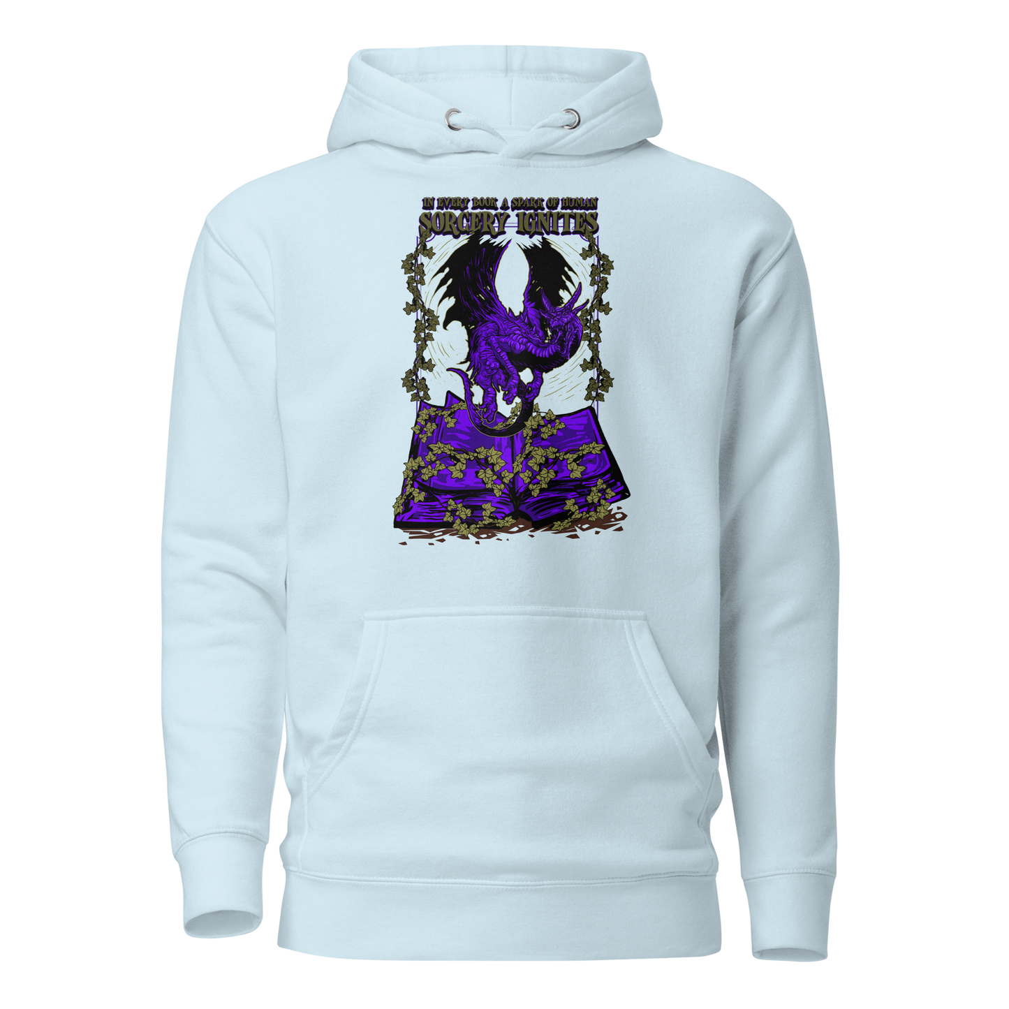 Hoodie with design on the front