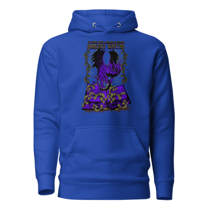 Hoodie with design on the front
