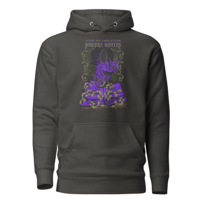 Hoodie with design on the front